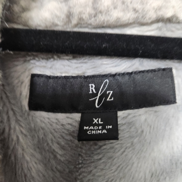 Womens RLZ Sherpa Gray Vest XL - Picture 4 of 4